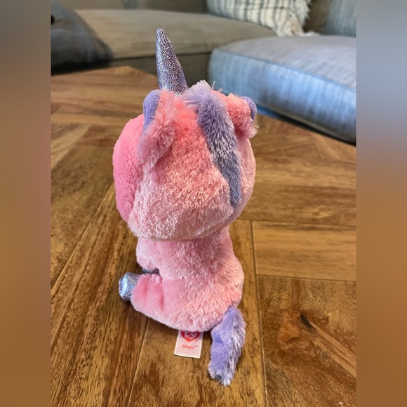 Ty Magic The pink Unicorn Beanie Boos - Picture 2 of 4